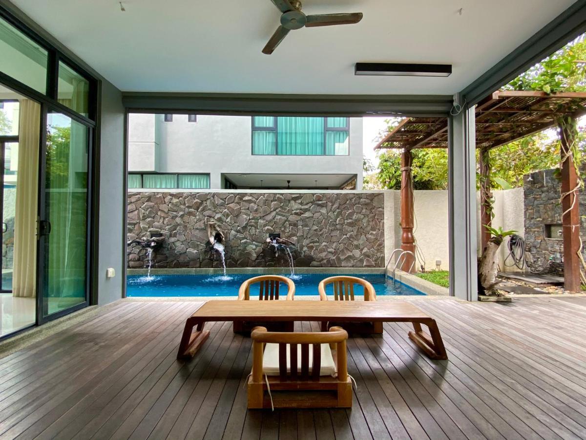 Ikiru 18 Private Saltwater Pool Villa, 3 Ensuite Br, Outdoor Bbq, 5 Mins To Beach Pantai Cenang  Exterior foto